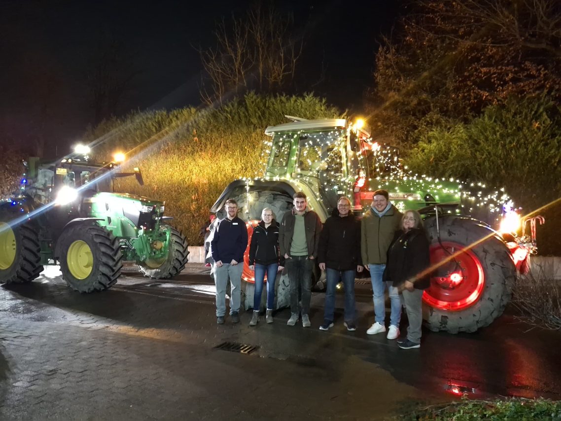 Unterstützung der Lichterfahrt zur Weihnachtszeit